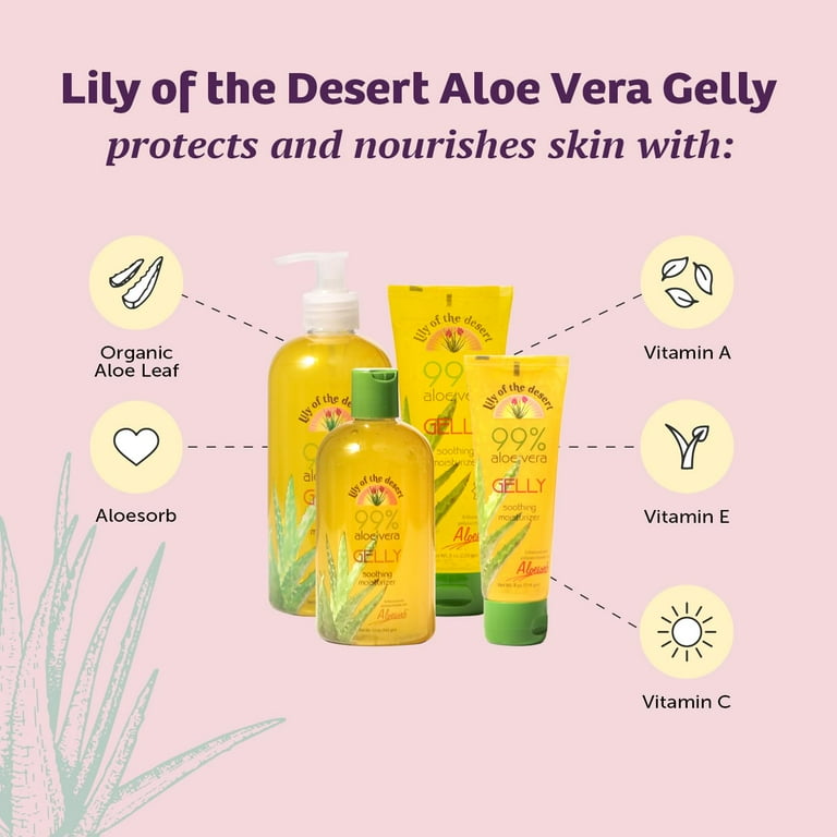 Lily Of The Desert Natural Real Aloe Vera Gelly - Walmart.com
