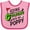 Pink and Fuchsia, variant on Inktastic Going Golfing with My Poppy- Kids Golf Boys or Girls Baby Bib