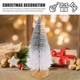 thumbnail image 5 of unbranded 4pcs Christmas Tree Artificial Christmas Tree Tabletop Decor in White Color for Family Gatherings, 5 of 5