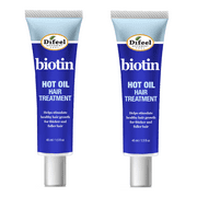 Difeel Hot Oil Hair Treatment with Biotin 1.5 oz. (Pack of 2)