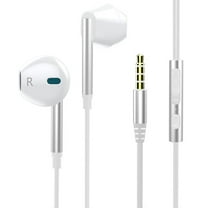 WILLED Wired Headphones with Microphone, Noise Cancelling in-Ear Earphones, HiFi Stereo, Powerful Bass, Crystal Clear Audio, 3.5mm Earbuds for iPad Android Phones MP3 Laptop Computer