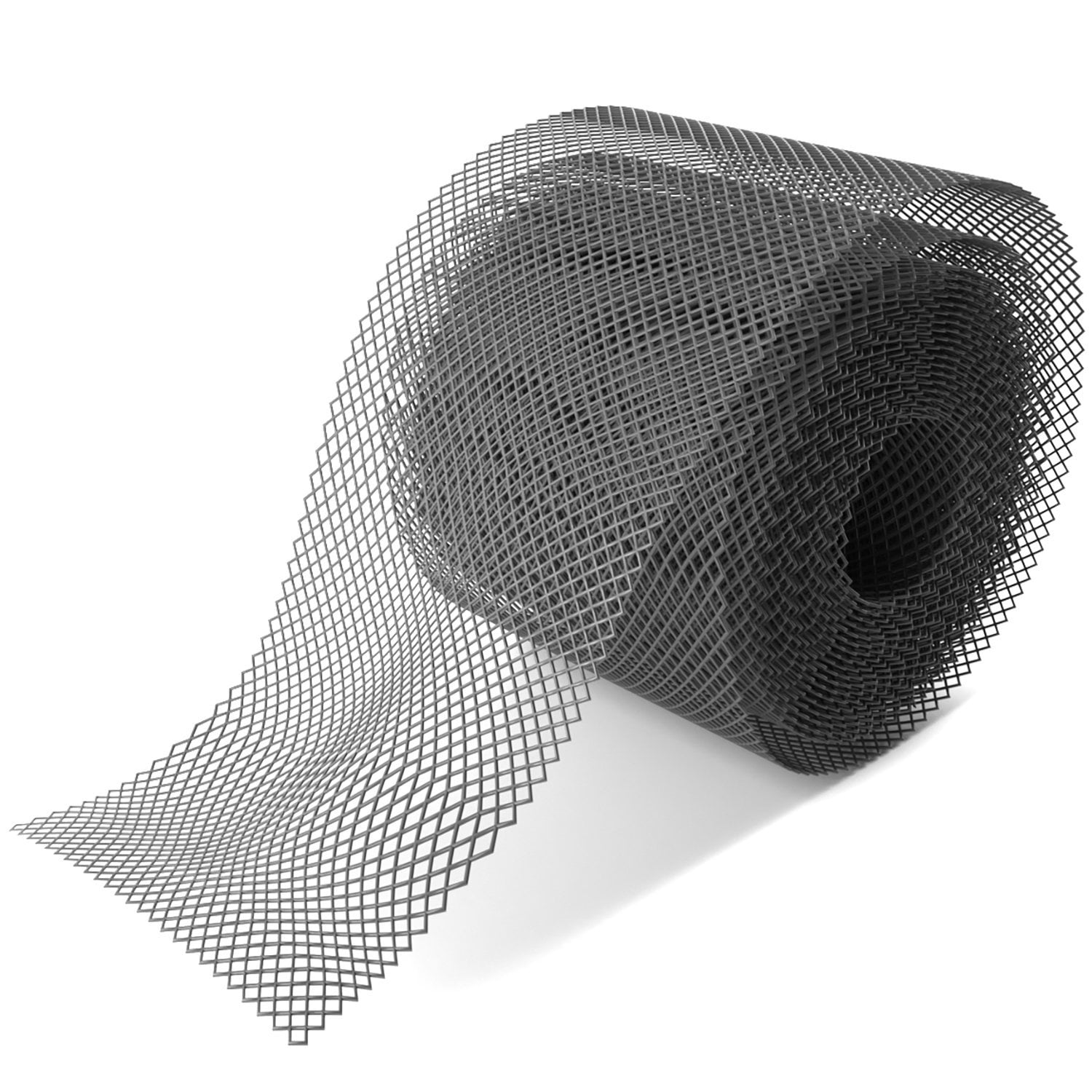 Home Intuition Gutter Guard Plastic Mesh Guards 6' Wide 20' Long, 2 Pack