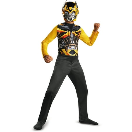 Transformers Movie 4 Bumblebee Basic Child Halloween Costume, One Size - S (4-6)