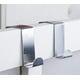 thumbnail image 4 of Paquete de 10 ganchos de puerta de acero inoxidable, reversibles, sin perforaciones, ganchos para sombreros, para puertas, armarios, cajones, baños, dormitorios, cocina, 4 of 5