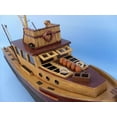 thumbnail image 2 of Jaws - Orca 20" - Famous Ship From The Movies - Wood Model Boat - Nautical Decoration - Peter Benchley Novel - Stephen Spielberg Jaws - Orca Replica, 2 of 2
