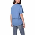 thumbnail image 7 of THDHVS Maternity Shirts for Women,Maternity T Shirts,Women Maternity Clothing Solid Color Short Sleeve Double-layer Nursing Top Multifunctional T-shirt Blue 2XL, 7 of 7