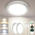 thumbnail image 1 of Luz LED de techo SunRider, paquete de 2, recargable, con sensor de movimiento, 1 of 9