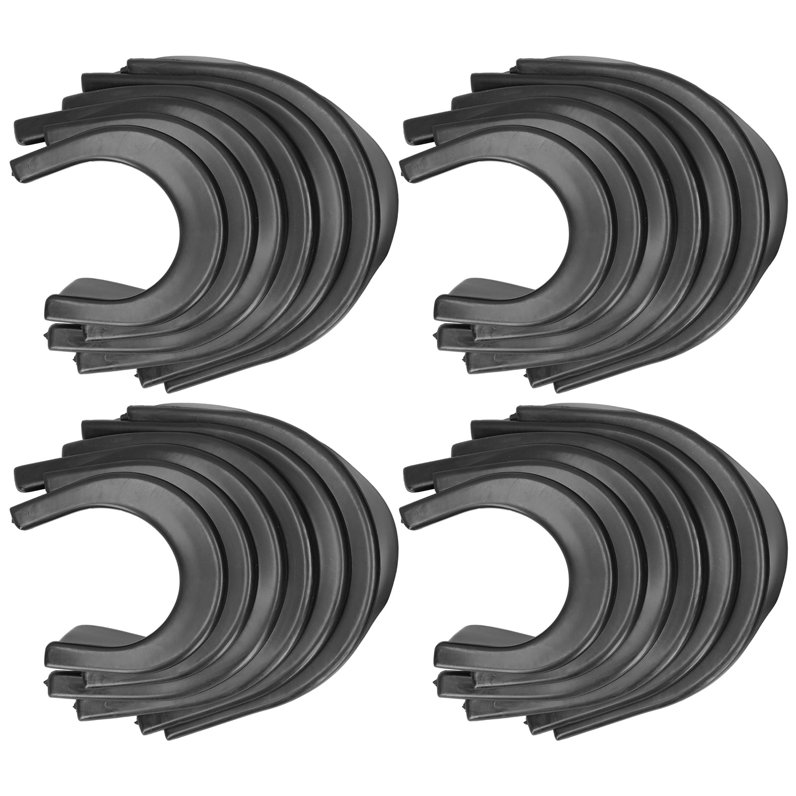 YOUTHINK Black Pool Table Pocket Liner,4Set Billiard Table Pocket