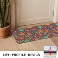 thumbnail image 3 of Colorful Dinosaurs Abstract Shapes Pattern Door Rugs,Washable Non Slip Door Mats Indoor,Decorative Door Mats,Entry Mat Indoor for Entrance,Bedroom,Kitchen,Bathroom,16"x47", 3 of 6