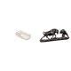 thumbnail image 1 of Bandeja de almacenamiento,Bandeja rectangular para servir,ideal para frutas y postres.,Estatua de escritorio,Estatua decorativa de figura de lucha de toro y oso,Colección de esculturas de, 1 of 8