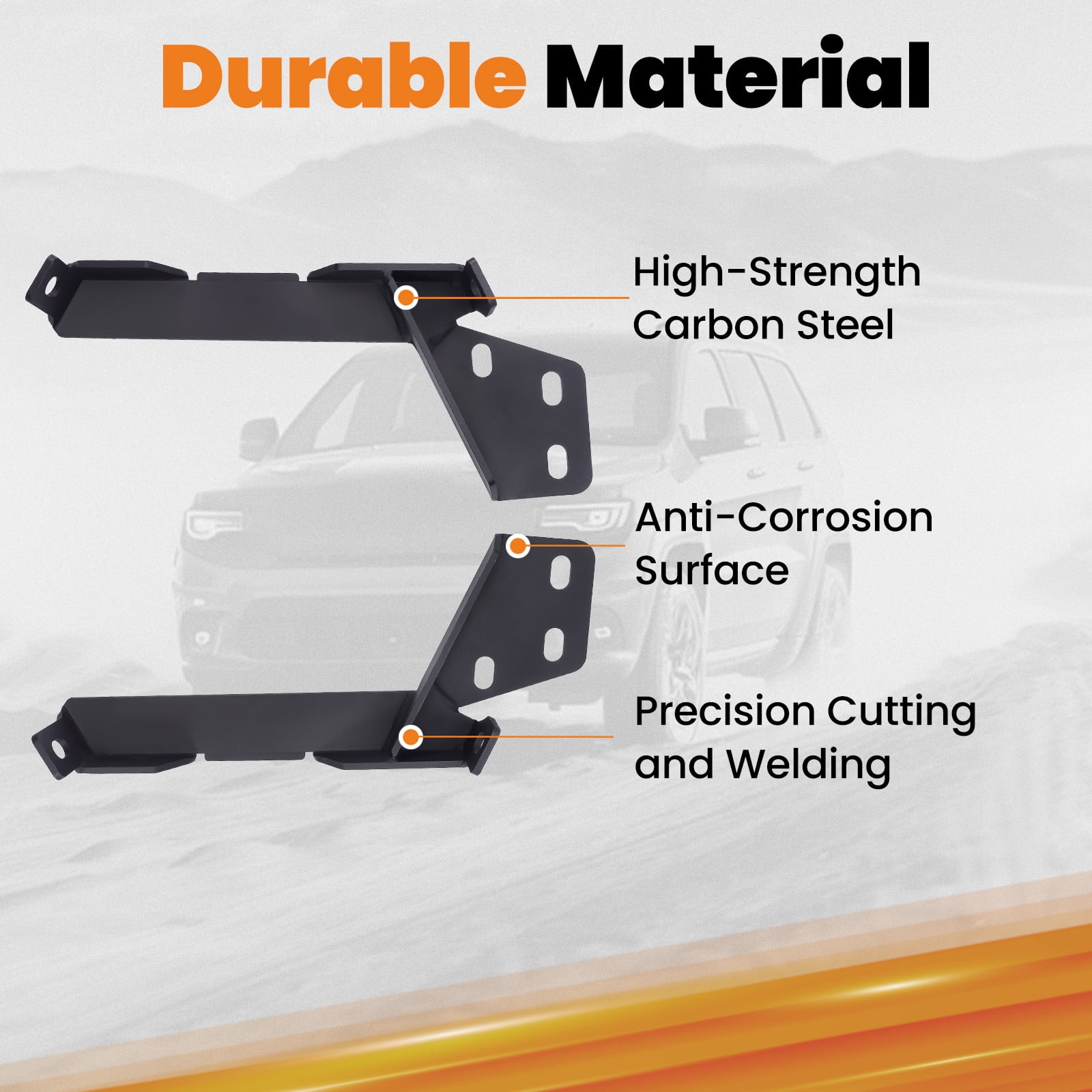maXpeedingrods 3" Body Lift Kit for Dodge Ram 1500, 2500, 3500 (1997-2001, Excluding Sport Models, 2WD/4WD, Gas Engine) - 3" Lift, Carbon Steel, Includes Spacers, Brackets, Hardware