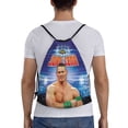 thumbnail image 2 of Joh-n Wres-tler Cen-a Drawstring Bag Gym Sackpack Beach Sport Yoga Backpack, 2 of 8