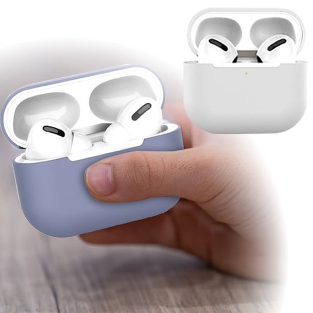 Estuche de silicona AirPods 3 - Ligero, protección 360°, correa antipérdida - para AirPods 3ª generación, a prueba de golpes, viajes/exterior