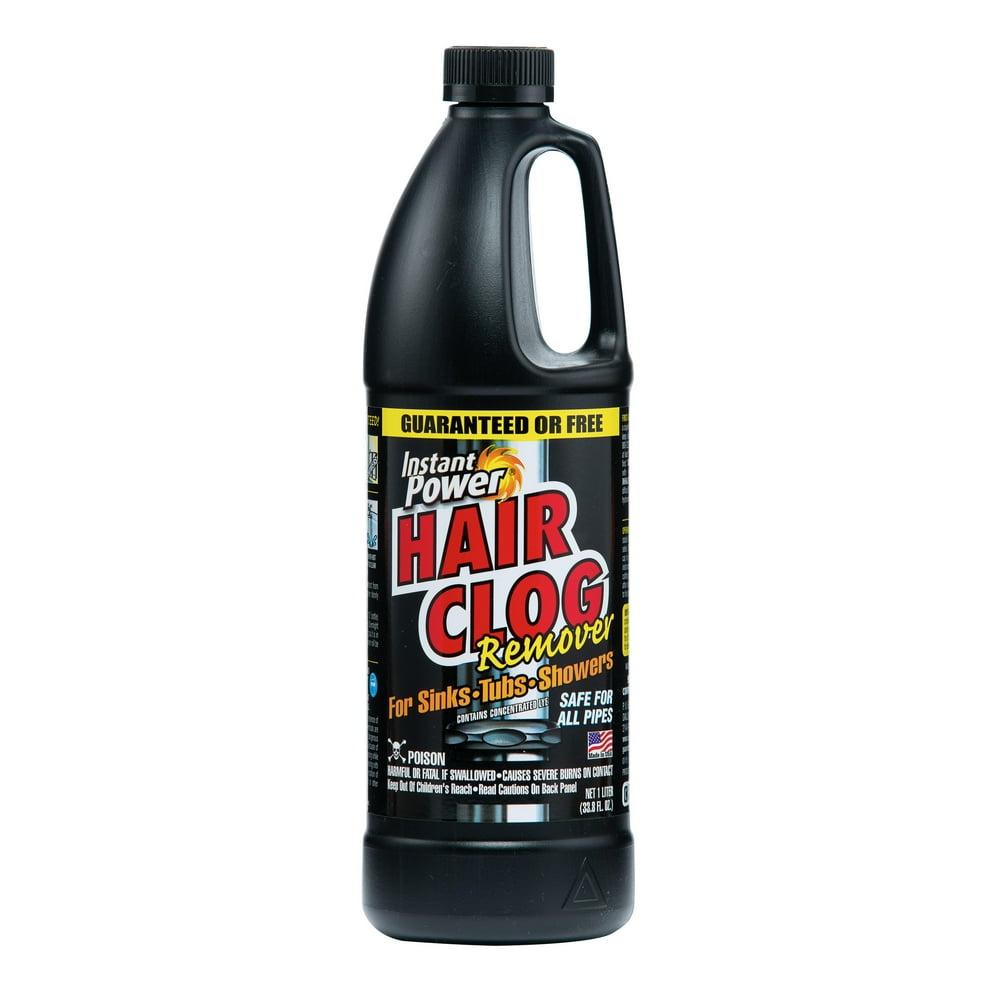 Instant Power Drain Hair Clog Remover, 33.8 Fluid Ounce