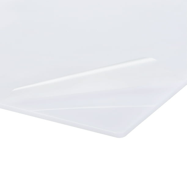 Acrylic Sheet, White, 2mm Thick, 420mm x 297mm ,Plastic Board for