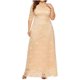 thumbnail image 3 of Vestido de talla grande para mujer, invitado de boda, cintura imperio, vestidos largos 2024, vestido largo elegante de verano con hombros descubiertos, 3 of 5