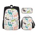 thumbnail image 1 of Balery Easter Rabbit Mochila escolar 3 en 1 para niños: mochila resistente con lonchera térmica y estuche para lápices. Mochila escolar para niños y niñas., 1 of 7