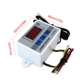 thumbnail image 2 of Amdohai XH-W3002 Intelligent Led Digital Microcomputer Temperature Controller Mini Thermostat Switch with Water-resistant Sensor Probe, 2 of 8