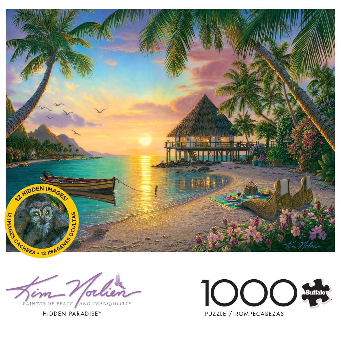 Paradise Sunset, Adult Puzzles, Jigsaw Puzzles, Products