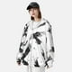 thumbnail image 3 of Balery Monochrome Flying Ravens Sudadera ligera de manga larga con capucha y protección solar UPF 50+ para hombre y mujer, ideal para pesca y running-Small, 3 of 7