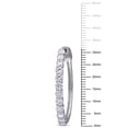 thumbnail image 2 of Created Forever Women's 2-1/2 Carat T.G.W. Lab-Grown Diamond 14k White Gold Earrings, 2 of 8