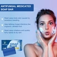 Natouch Antifungal Medicated Soap Bar, Tea Tree Oil Body Soap Bar