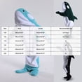 thumbnail image 4 of larppty Whale Blanket Hoodie & Onesie - Soft Plush Whale Costume Pajamas for Sleeping, 4 of 7