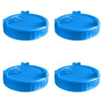 thumbnail image 1 of Tarro de boca ancha Tapa para germinación de brotes de malla de grado alimenticio (azul), 1 of 6