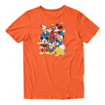 thumbnail image 2 of Disney Mickey Mouse Men's Vintage Character Group T-Shirt (Orange , S-XXXL), 2 of 4