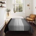 thumbnail image 4 of Black Gray Ombre Small Tapestry for Bedroom Wall Hanging Tapestry, Vintage Country Wooden Ceiling Backdrop Tapestries Poster Blanket Wall Decor for Teens Room Living Room Dorm 23" x 28", 4 of 8