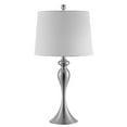 thumbnail image 2 of SAFAVIEH Bayan 28 in. Solid Iron Table Lamp, Nickel, 2 of 4