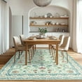 thumbnail image 6 of ZENELESS Washable Large Area Rugs for Living Room, 8x10 Non-slip Carpet for Dining Room,Modern Accent Rug for Bedroom, Apricot, 6 of 11