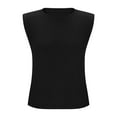thumbnail image 4 of ZyeKqe Sweater Vest for Women Casual Sleeveless Crewneck Pullover Knit Tank Tops Loose Fitted Blouses, 4 of 6
