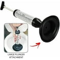 VirgilSon Toilet Plunger Set Air Pump Drain Unblocker Drain Clog