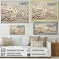 thumbnail image 4 of Designart "Harmonious White Dogwood Blossom I" Dogwood Floater Framed Canvas Wall Art, 4 of 5