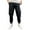 Black, variant on Men's Casual Pants Casual Pants Men Gothic Baggy Cargo Streetwear Hop Joggers Trousers For Men Black 35