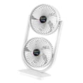 thumbnail image 1 of Ventilador de ventilador de escritorio liviano Operación tranquila Operación Doble 3 velocidades Configuración para el dormitorio de la, 1 of 8