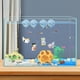 thumbnail image 4 of Decoraciones flotantes para peceras, decoración de acuario de dibujos animados, adornos de para gatitos, accesorios flotantes para acuarios par Ocultar cueva Salvador paisaje del acuario, 4 of 8