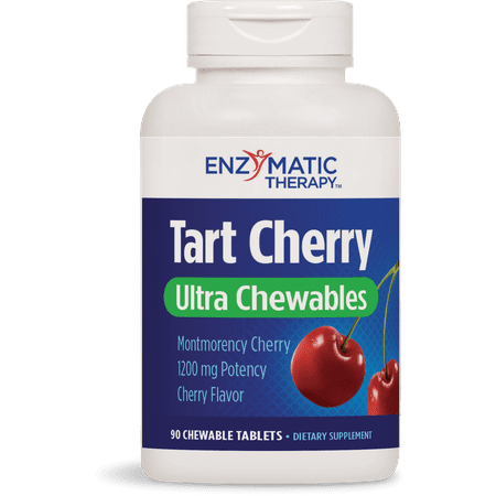 Enzymatic Therapy Tart Cherry Ultra Chewables 90 Count