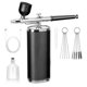 thumbnail image 1 of Kit de aerógrafo con compresor: máquina de aerógrafo portátil inalámbrica, pulverizador de aire para maquillaje de uñas, gris oscuro, gris oscuro, 1 of 5