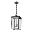 thumbnail image 3 of 2973-PBZ Millennium Lighting Fetterton - 3 Light Outdoor Pendant-19.75 Inch Tall and 11 Inch Wide-Powder Coated Bronze Finish, 3 of 6