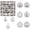 Silver, variant on 44PC Christmas Ball Ornaments Set, Shatterproof Hanging Decorations for Tree Party Birthday Holiday Wedding, Durable Xmas Balls for Home Display