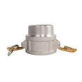 thumbnail image 4 of Camlock Fittings Quafwia, aluminio fundido por gravedad, 3 pulgadas, parte B (2 unidades), 4 of 7