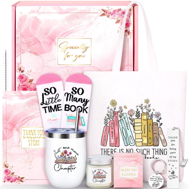 Set de regalo Fortuning's JDS Book Lovers, 12 unidades, para mujer