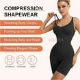 thumbnail image 2 of LELINTA Womens Seamless Shapewear One Piece Suit Light Control Body Shaper Strapless Adjustable Strap for Women Under Dress, Size S-XL Black/Brown, 2 of 8