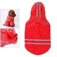 thumbnail image 1 of Chubasquero para mascotas Colco Impermeable con capucha rojo M, 1 of 7