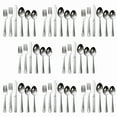 thumbnail image 2 of RUGED - 48Pcs Silverware Set For 8 Stainless Steel Flatware Set Cutlery Utensil Kitchen, 2 of 6