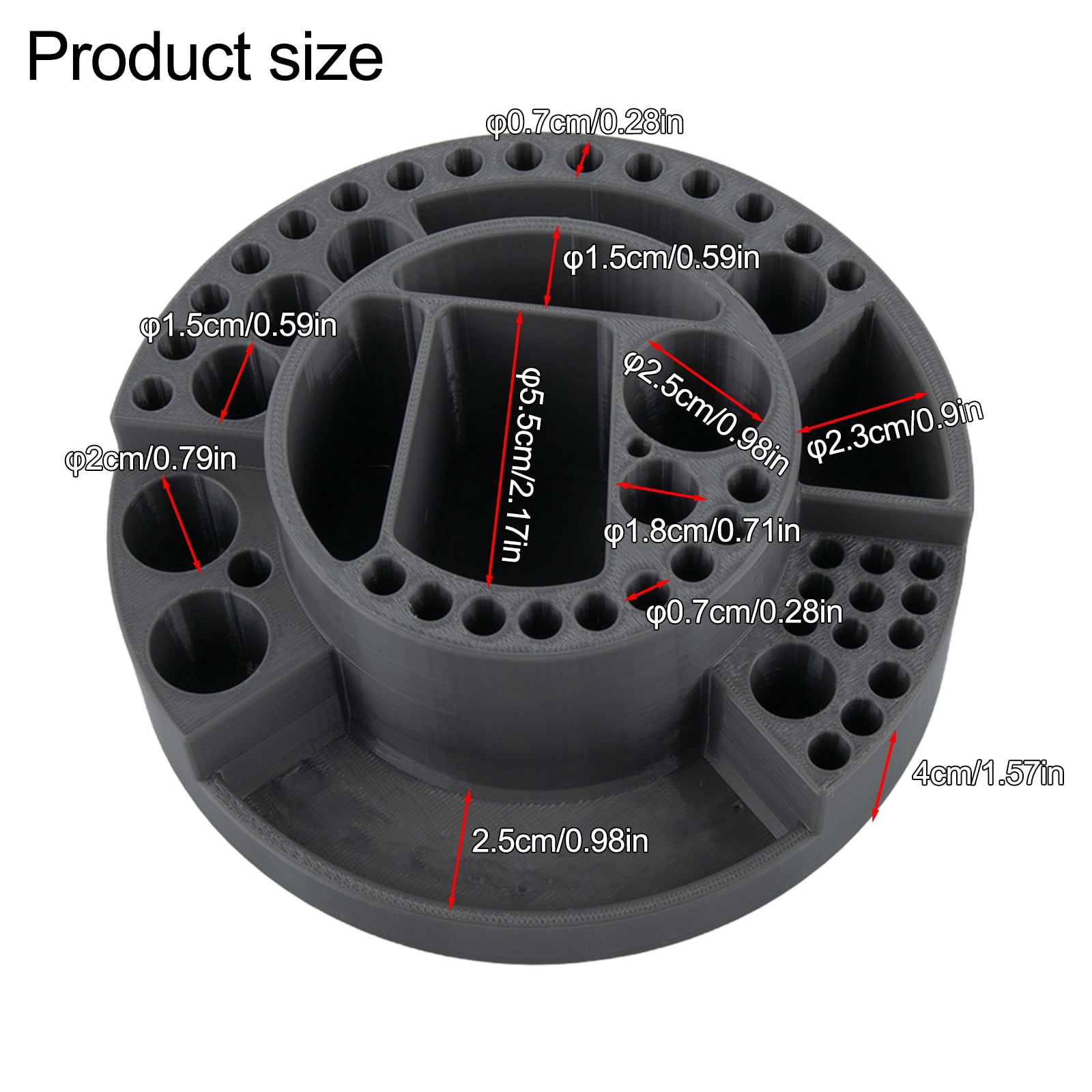 Sportact Fishing Baits,Fishing Accessories,Fishing Equipment,Fly Tying station Fly Tying Tool Organizer Fly Tying Tool Accessory Storage Rack
