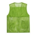 thumbnail image 4 of YLSDY Fashion Mens Breathable Mesh Vest Jacket Summer Casual Lightweight Cycling Travel Zip Up Vests Outdoor Fishing Work Waistcoat Green XXXXL, 4 of 8