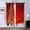 Style A1, variant on Christmas Curtains, Holiday Season Backdrop Classic Design Print, Living Room Bedroom Window Drapes 2 Panel Set, 59 by 65 Inch